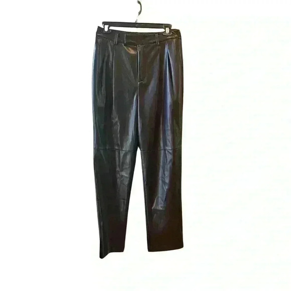 New RAILS JO VEGAN Faux LEATHER PANTS in Black Size 2 - Picture 4 of 9